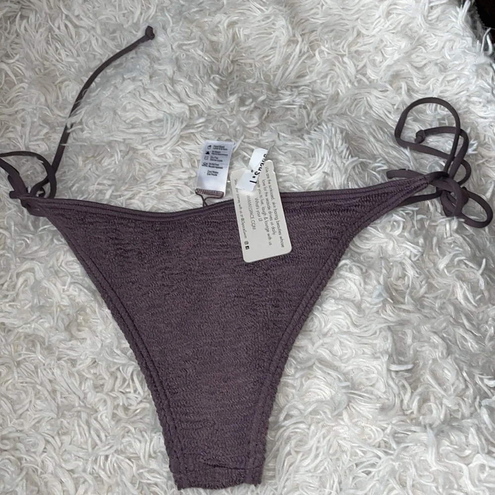 L* Space Lily Pucker Up String Bikini Bottom